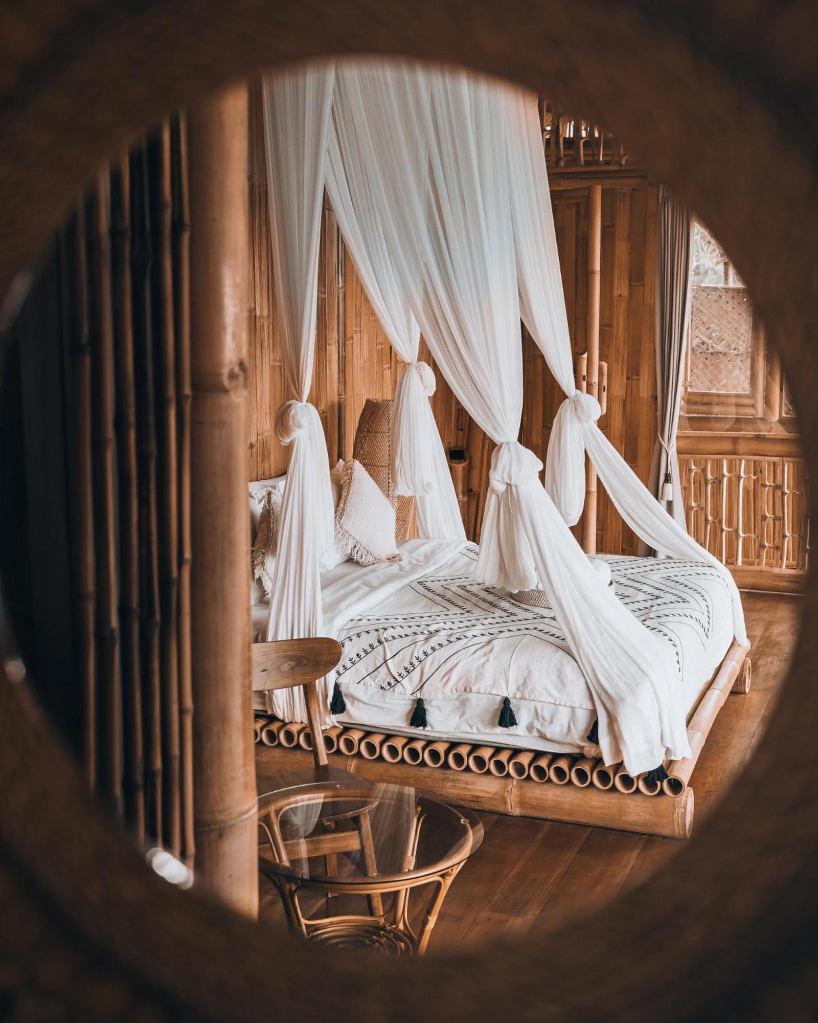 Makerti Bali~Bamboo House Vila Selat Exterior foto